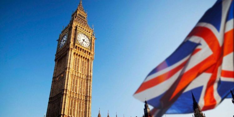 UK có nghĩa là Vương quốc Anh với 4 tiểu Bang 